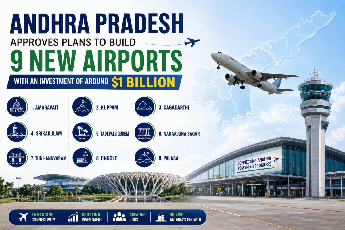 New airports in andhrapradesh