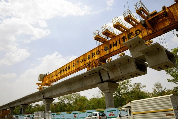 METRO CONSTRUCTION IN INDIA 