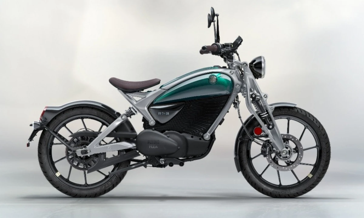 ROYAL ENFIELD ENTERD INTO EV SPACE WITH THE FLYING FLEA C6. 