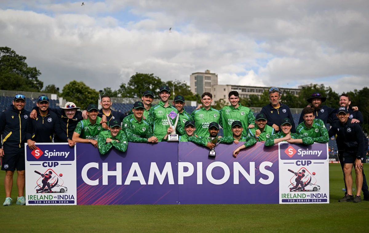 IRELAND WON THE T20 SERIES AGAINST INDIA