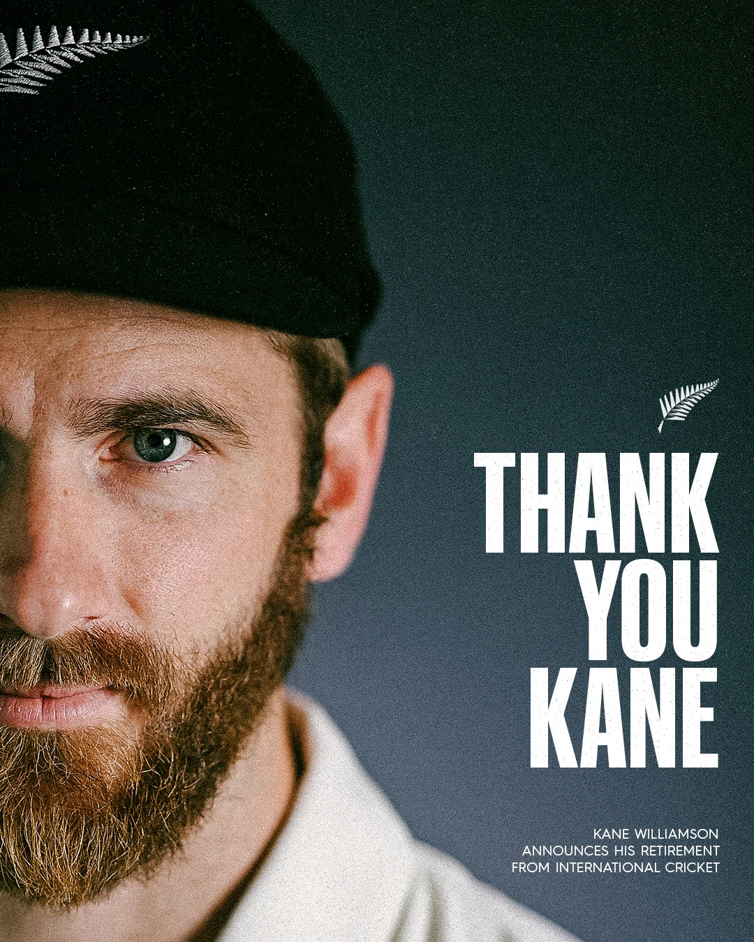 KANE WILLIAMSON HAS ANNOUNCED RETIREMENT