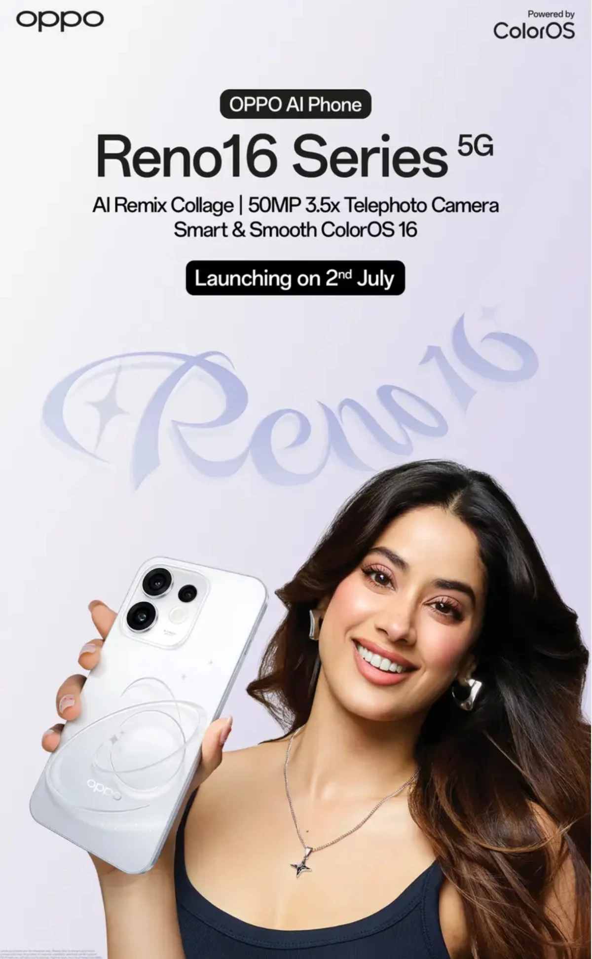 OPPO RENO NEW MODEL LAUNCHING ON JULY 2ND 2026 . 