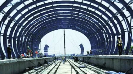 METRO CONSTRUCTION IN INDIA 