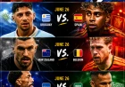 TODAY'S FIFA WORLD CUP MATCHES 