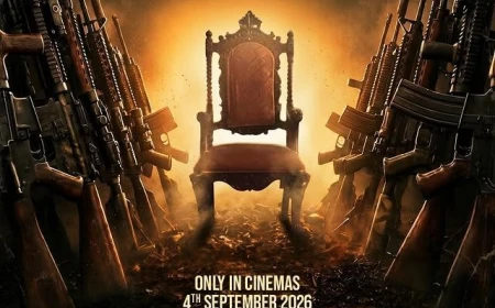 MIRZAPUR MOVIE RELEASING ON SEPTEMBER 4 TH 2026 . 