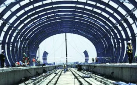 METRO CONSTRUCTION IN INDIA 