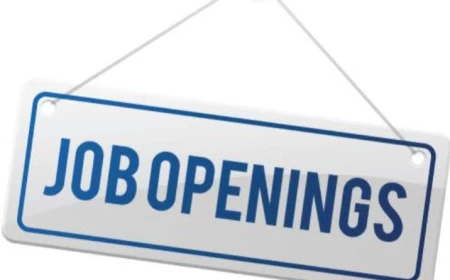 JOB OPENINGS