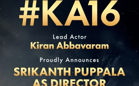 KIRAN ABBAVARAM NEW FILM ANNOUNCEMENT