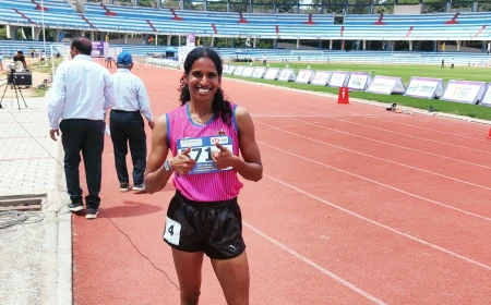 VITHYA RAMARAJI QULIFIES FOR ASIAN GAMES 