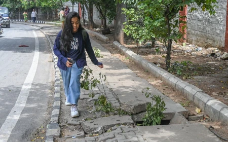 DEMARCATED FOOT PATHS A FUNDAMENTAL RIGHT . 