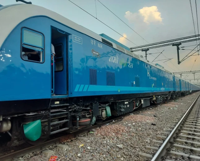 INDIA 1 ST HYDROGEN TRAIN