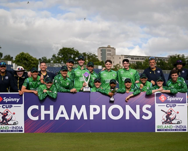 IRELAND WON THE T20 SERIES AGAINST INDIA
