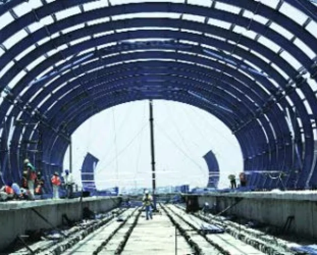 METRO CONSTRUCTION IN INDIA 