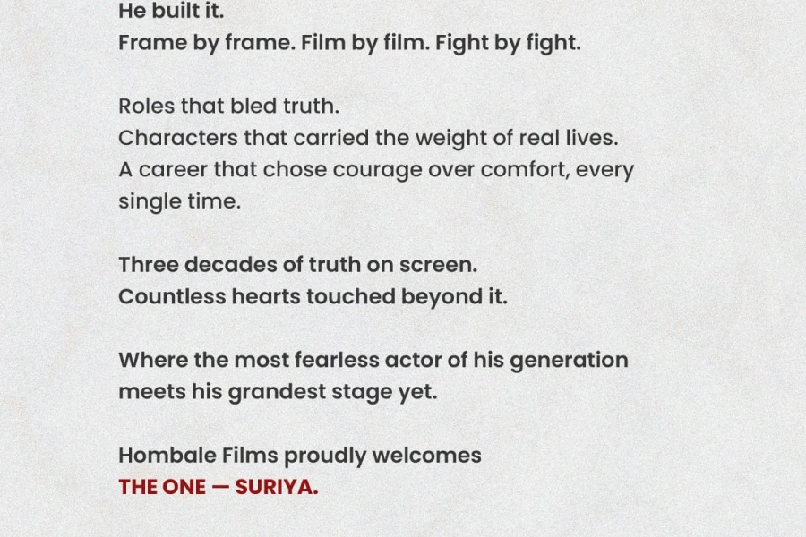 SURIYA 48 WITH T J GNANAVEL 