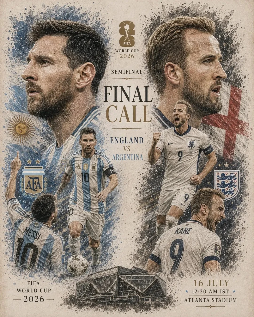 ARGENTINA VS ENGLAND