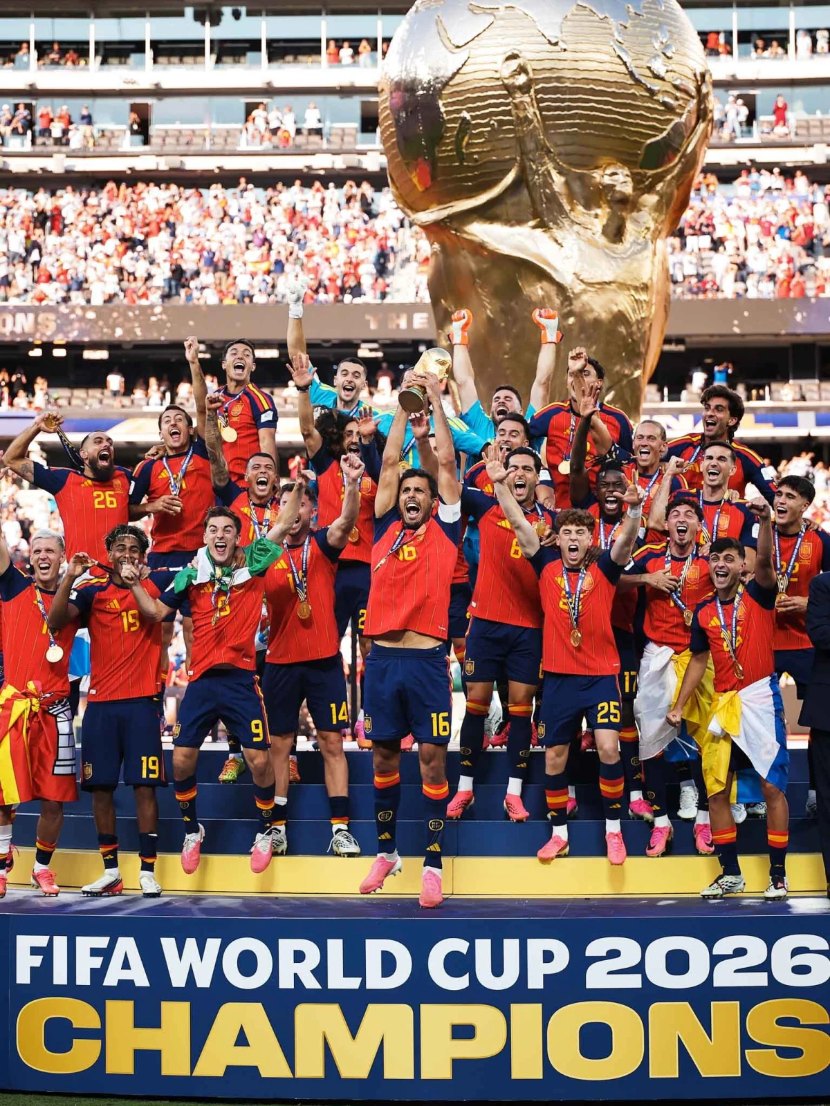 FIFA WORLD CUP 2026 CHAMPIONS SPAIN