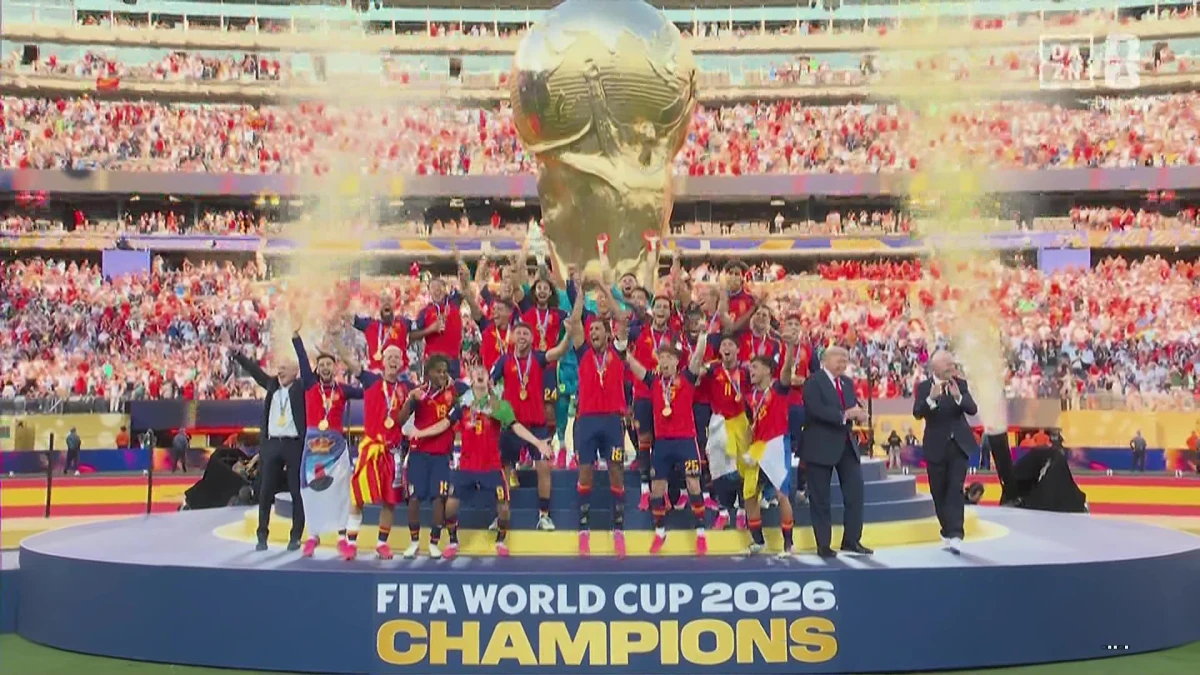 FIFA WORLD CUP 2026 CHAMPIONS SPAIN