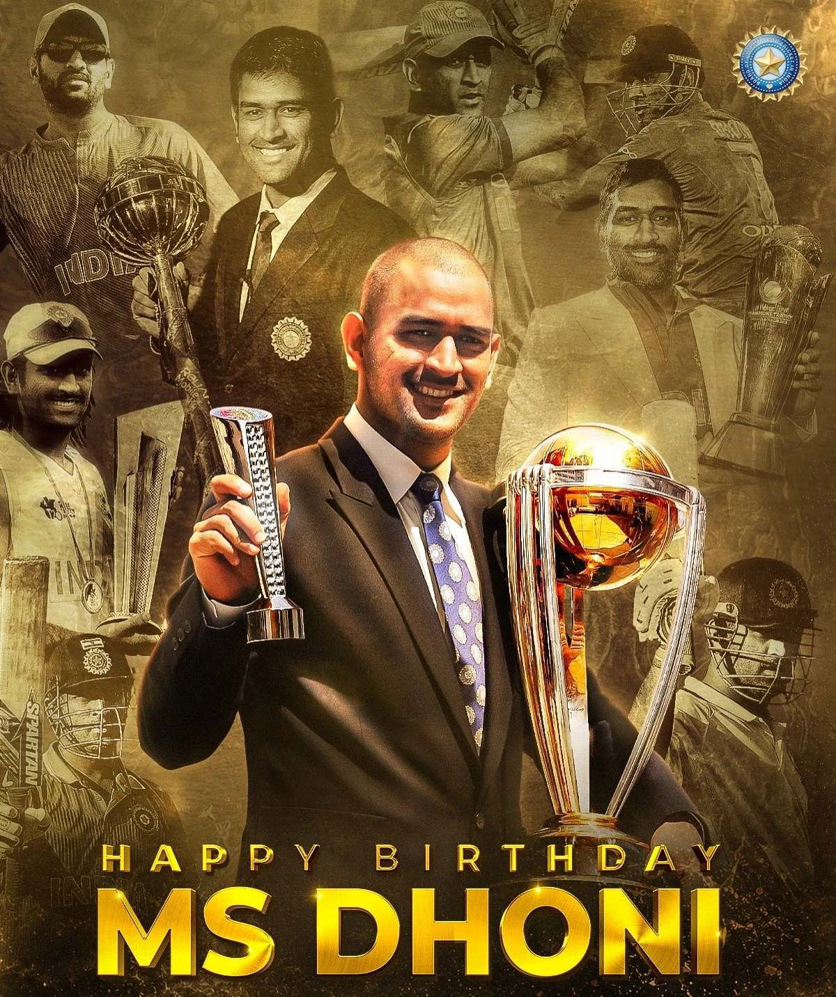 MANY MORE HAPPY RETURNS OF The DAY MSDHONI