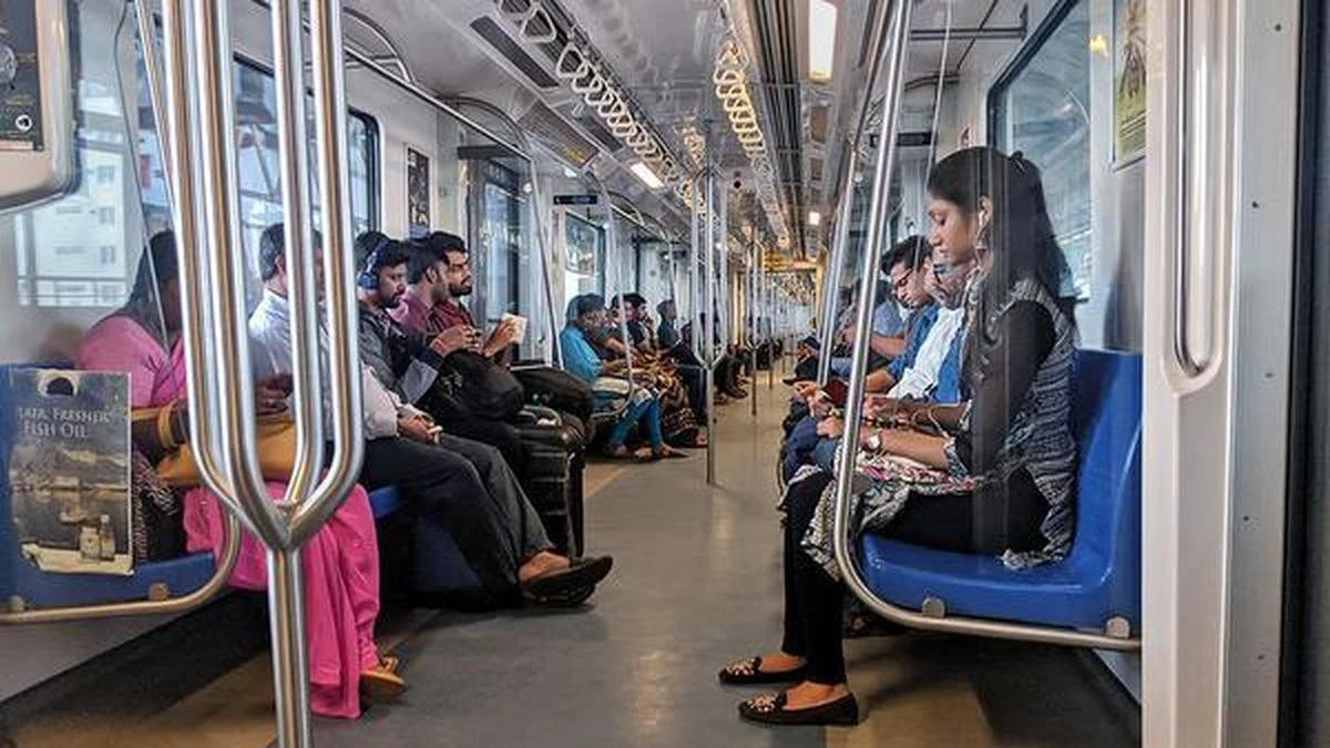 No audio/video on speaker in Chennai Metro . 