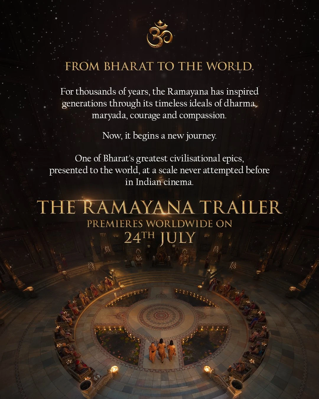 RAMAYANA TRAILER LAUNCH ON JULY 24 TH 2026 