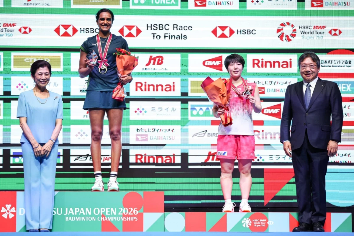 PV Sindhu becomes the FIRST Indian to win the Japan Open. 