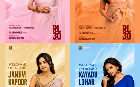 RAAGHAV LAWRENCE RL30 MOVIE HEROINS CAST 