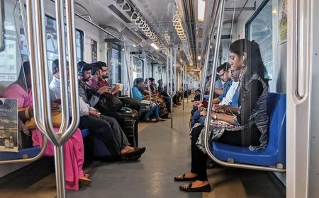 No audio/video on speaker in Chennai Metro . 
