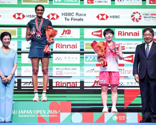 PV Sindhu becomes the FIRST Indian to win the Japan Open. 