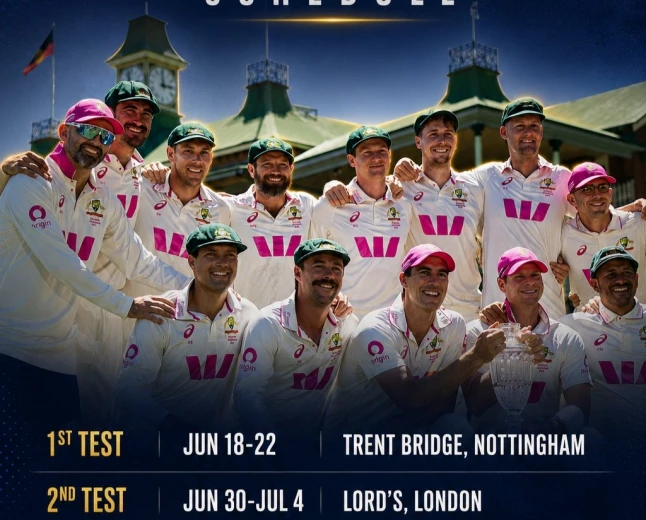 ASHES MENS AND WOMENS SCHEDULE 2027 . 