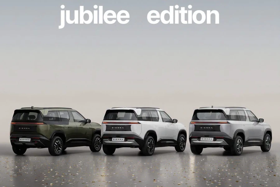 TATA SIERRA JUBILEE EDITION DETAILS