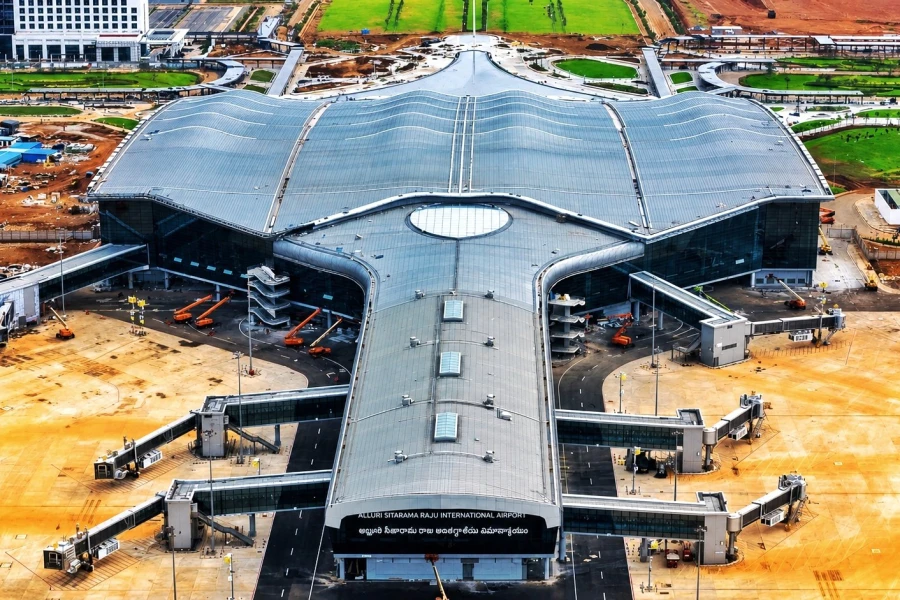 ALLURI SITHARAMARAJU AIRPORT OPENING ON AUGUST 1 ST 2026 . 
