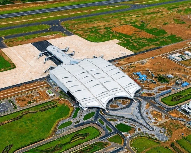 BHOGAPURAM AIRPORT FIGHTS SCHEDULE RELEASED