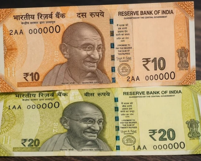 Government approves introduction of one billion polymer banknotes of Rs 10 and 20.